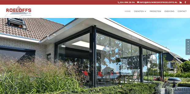 mooie informatieve website laten bouwen