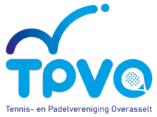 TPVO logo vierkant padel Overasselt tennisclub